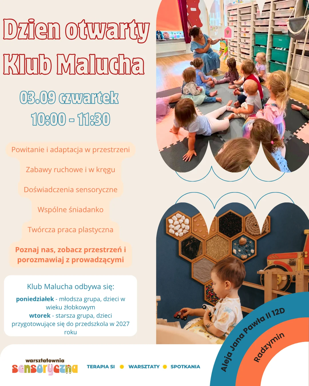 KLUB MALUCHA - DZIEŃ OTWARTY